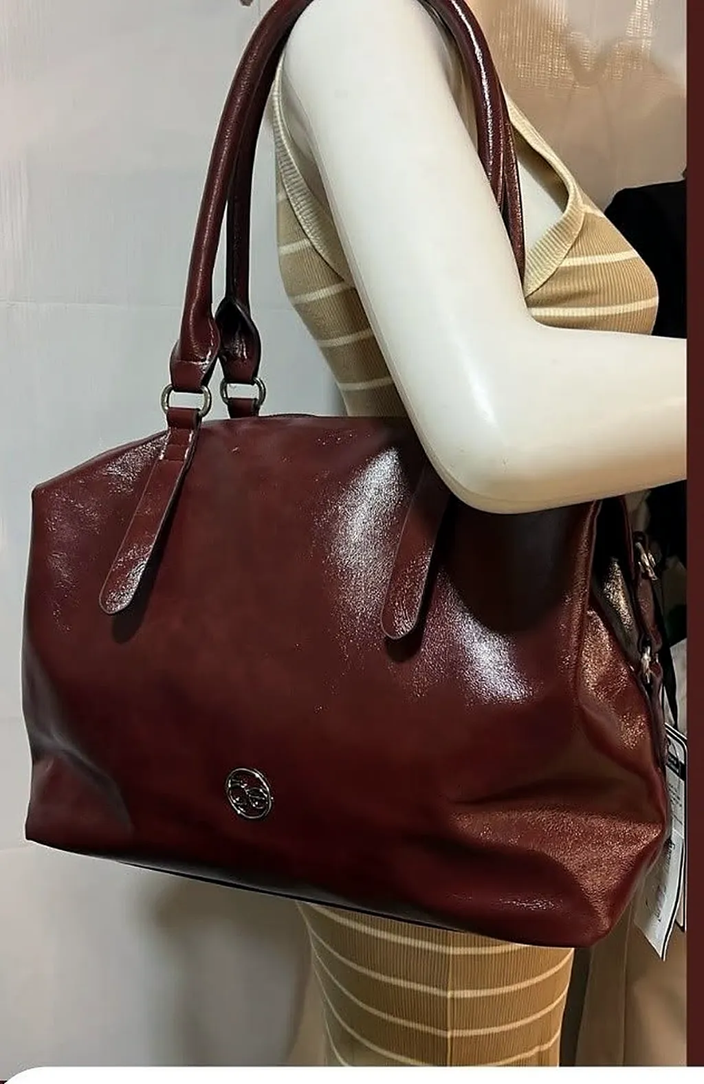 Bolsa Tipo Piel con Strap Crossbody — imagen 1