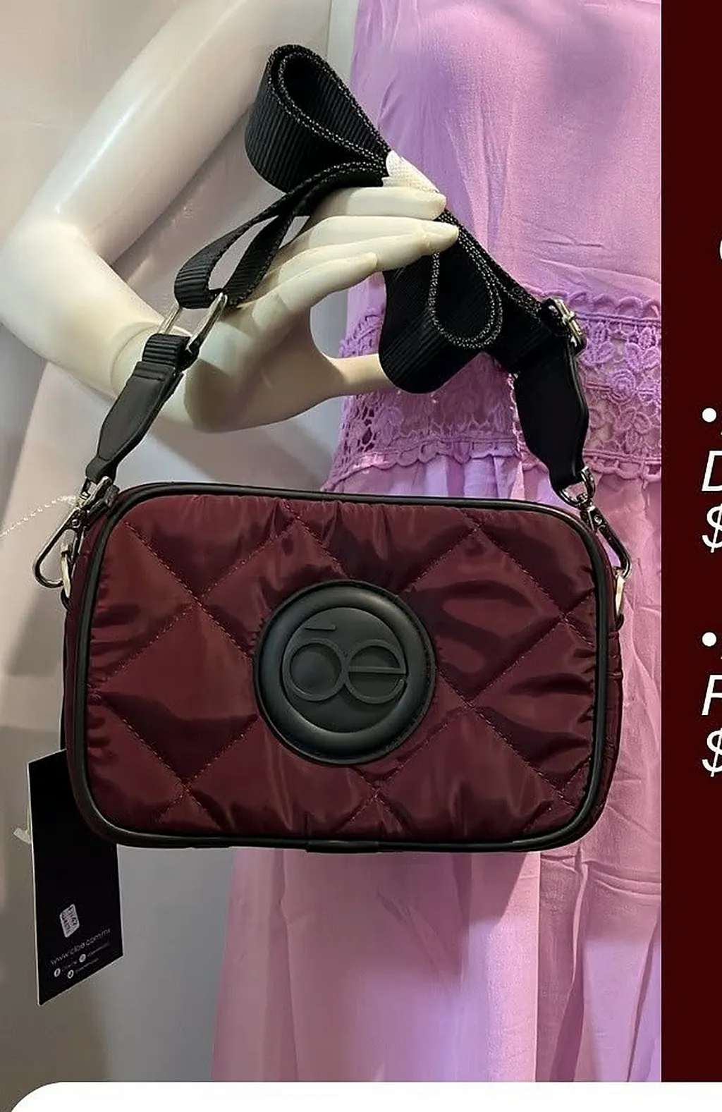 Crossbody Vino — imagen 1