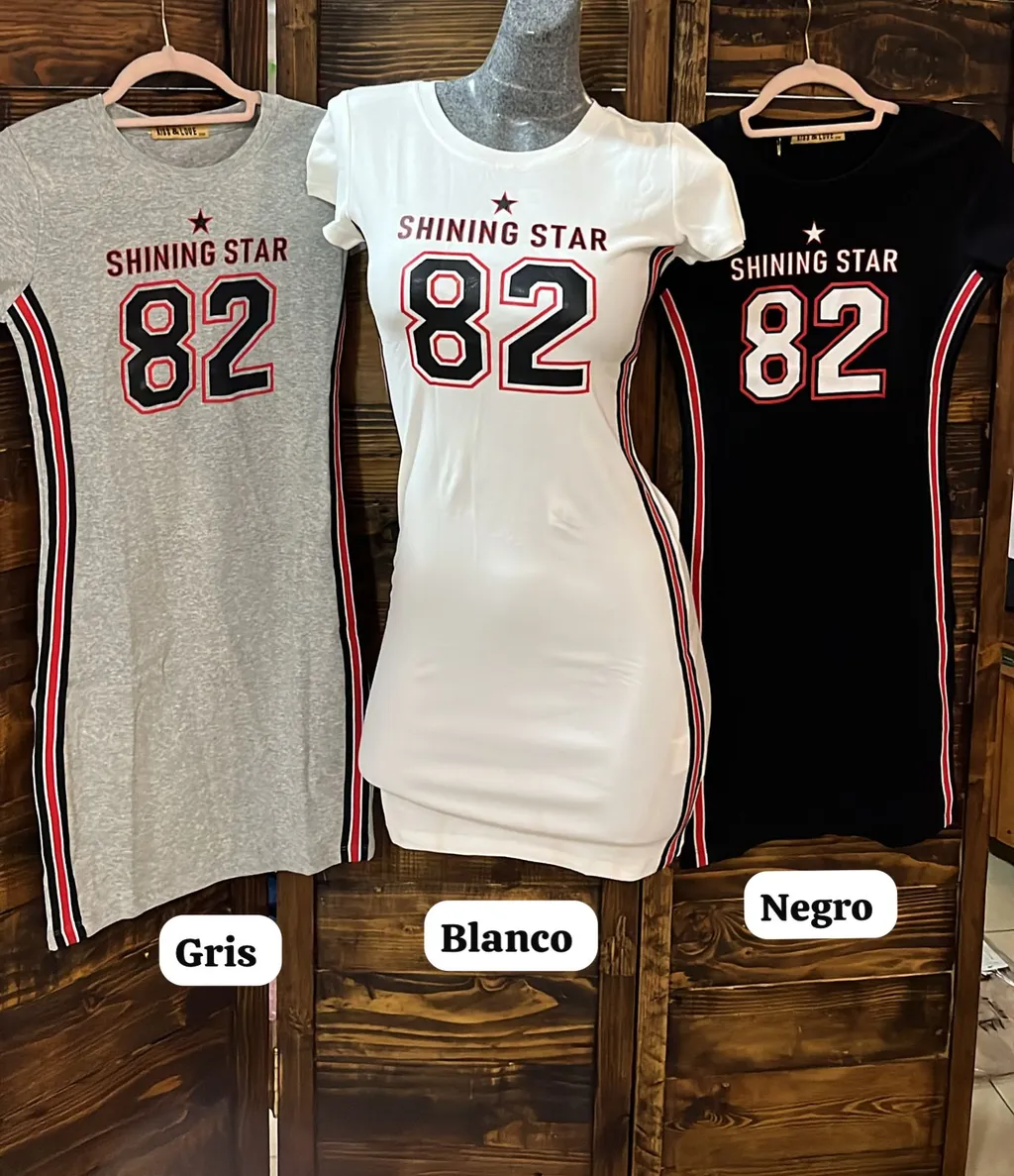 Vestido con estampado 96% algodón — imagen 1