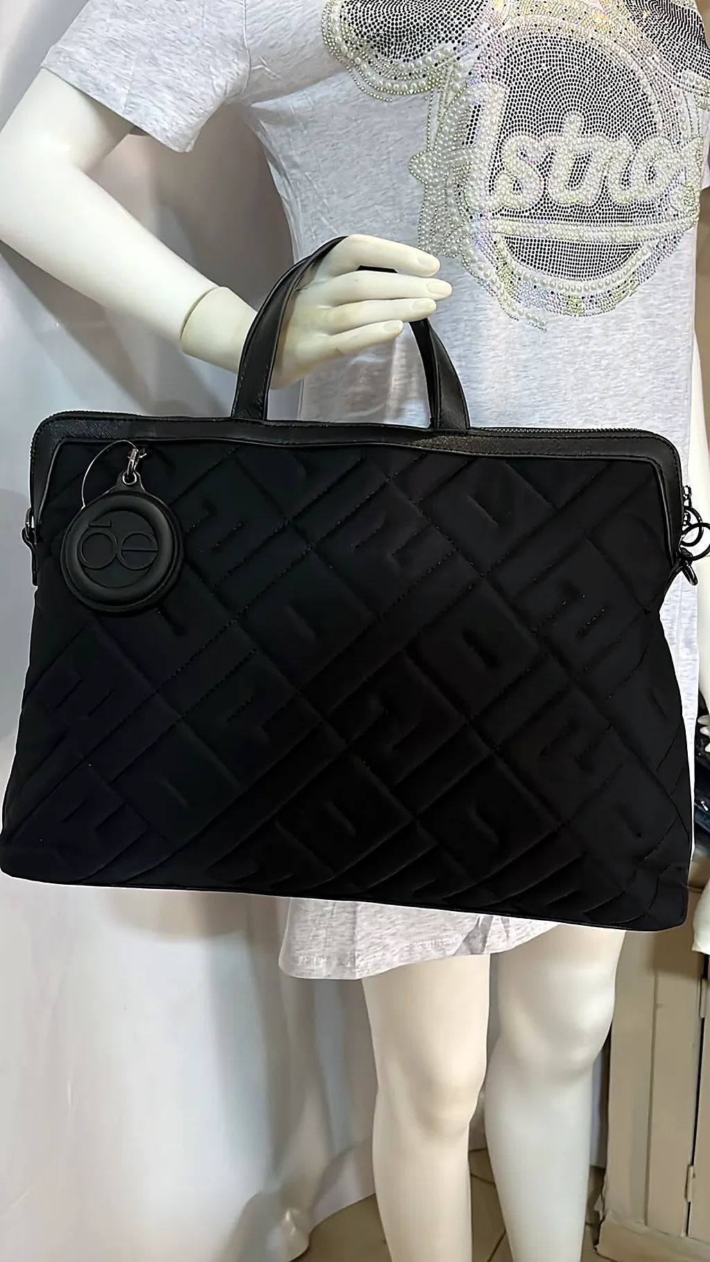 Porta laptop (16") tela texturizada incluye strap — imagen 1