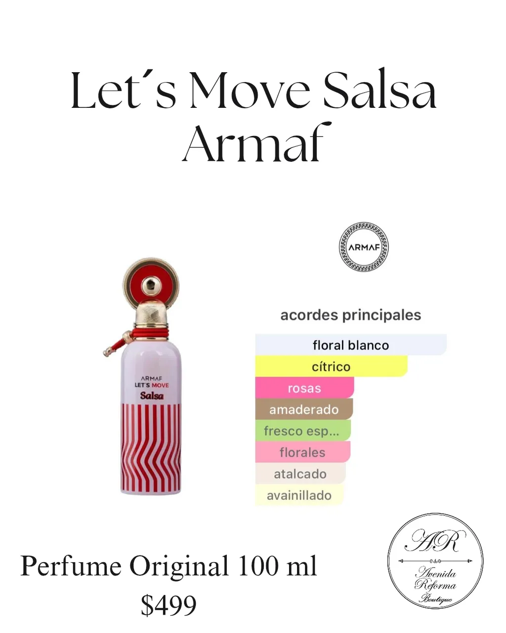 Let's Move Salsa Armaf — imagen 1