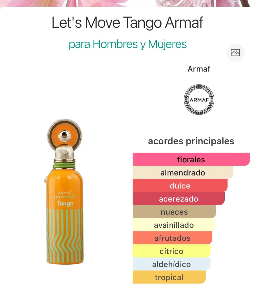 Let's Move Tango Armaf — imagen 1