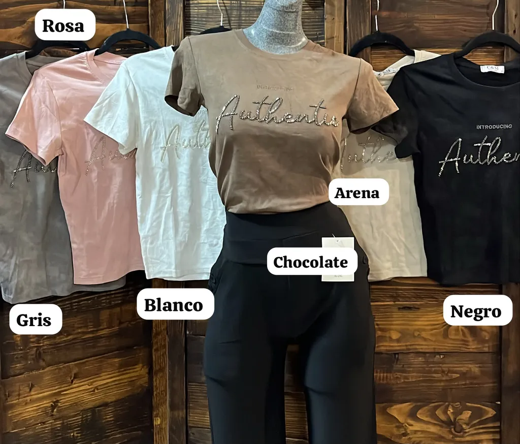 Blusa 95% algodón con aplicación — imagen 1