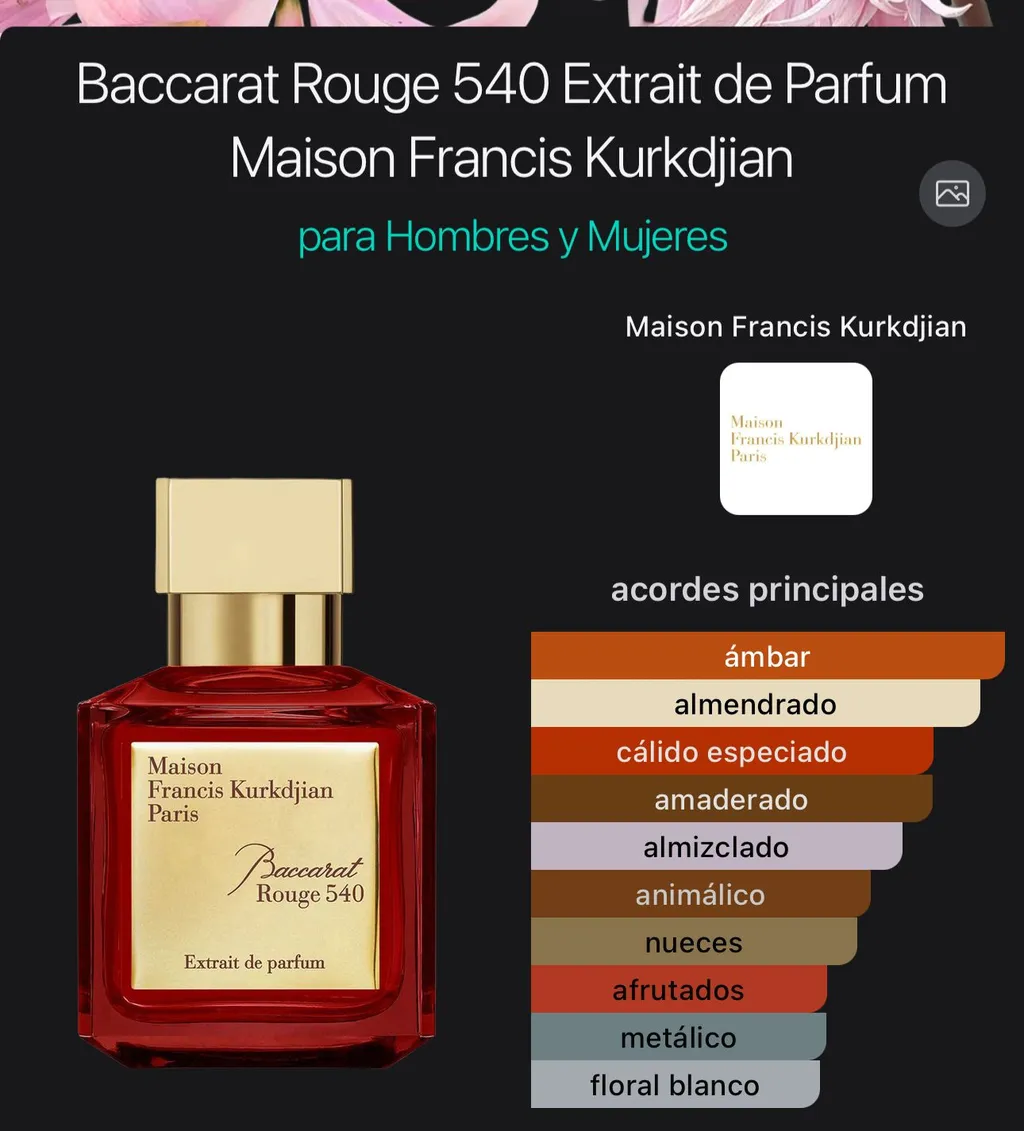 Baccarat Rouge 540 — imagen 1