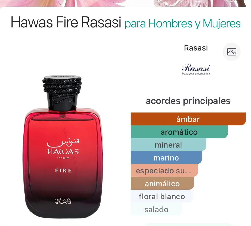 Hawas Fire Rasasi — imagen 1