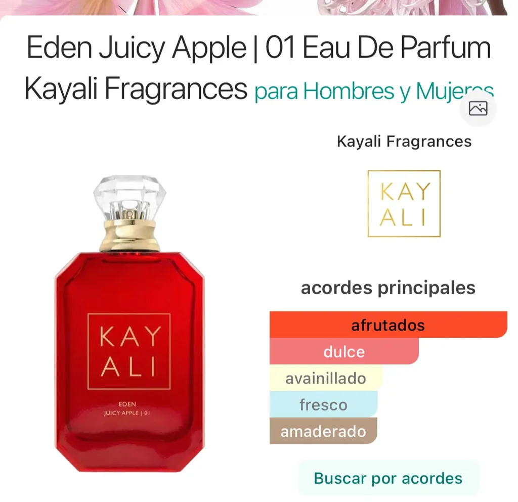 Eden Juicy Apple | 01 Kayali — imagen 1