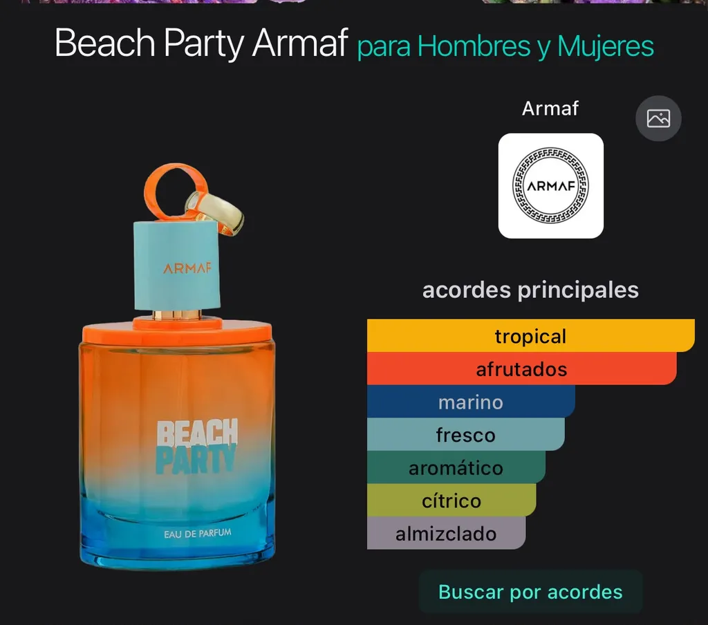 Beach Party Armaf Original — imagen 1