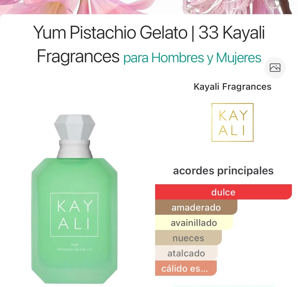 Yum Pistachio Gelato | 33 Kayali — imagen 1