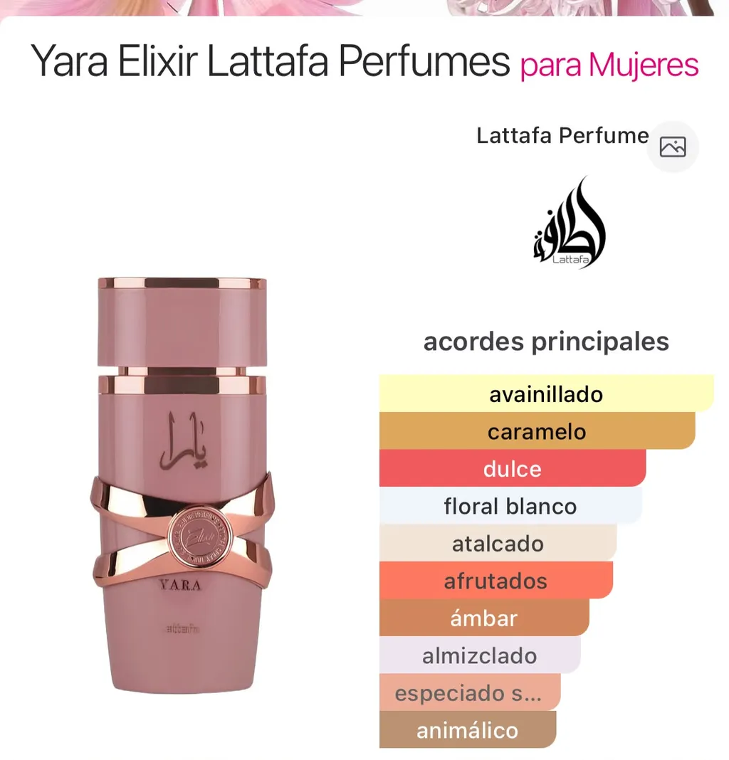 Yara Elixir Lattafa — imagen 1