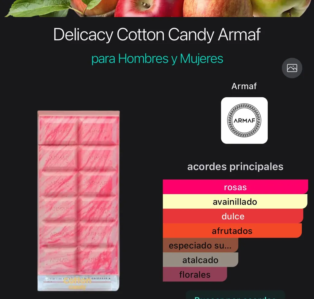 Delicacy Cotton Candy Armaf Original 100 ml — imagen 1