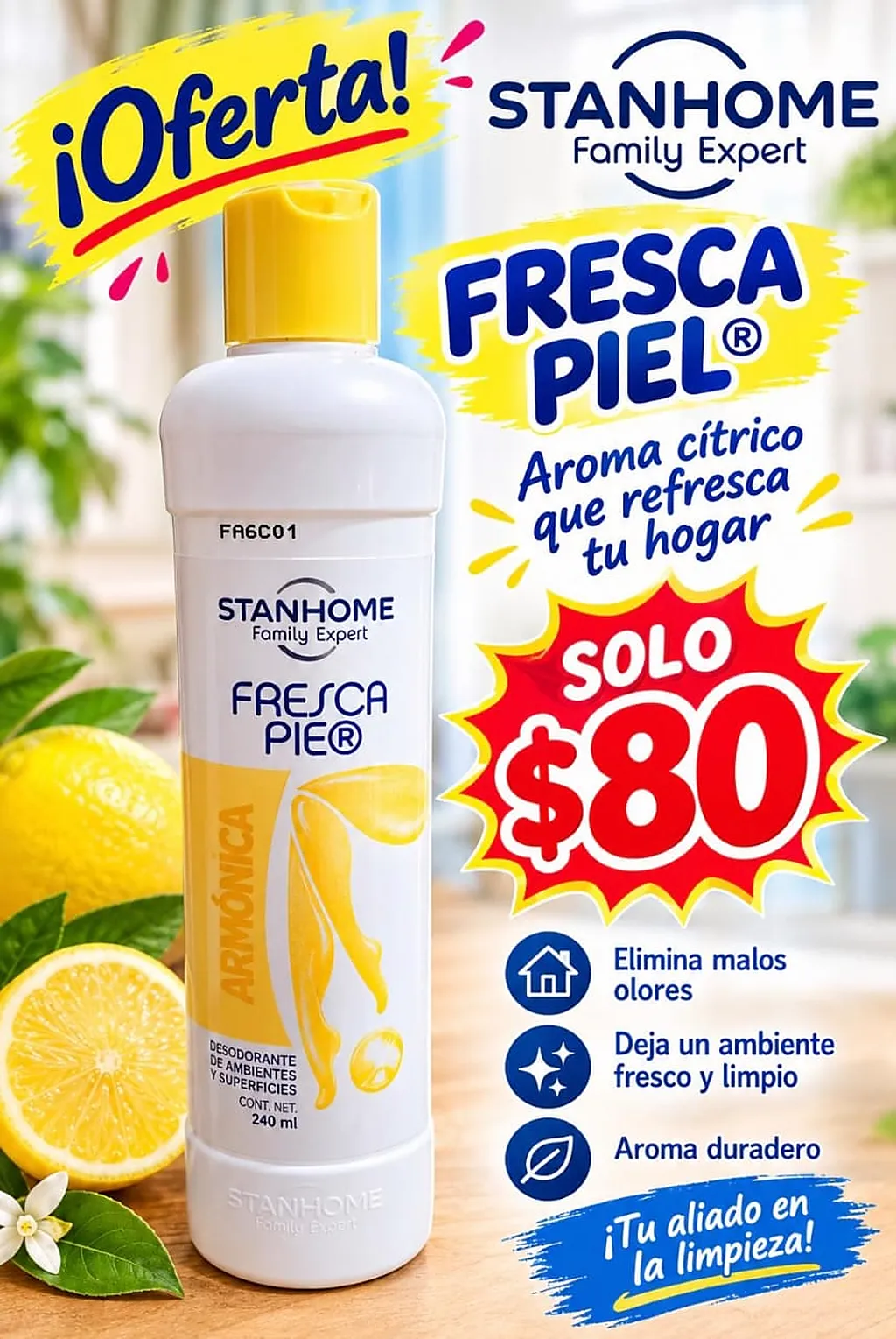 Fresca pie Aroma cítricos — imagen 1