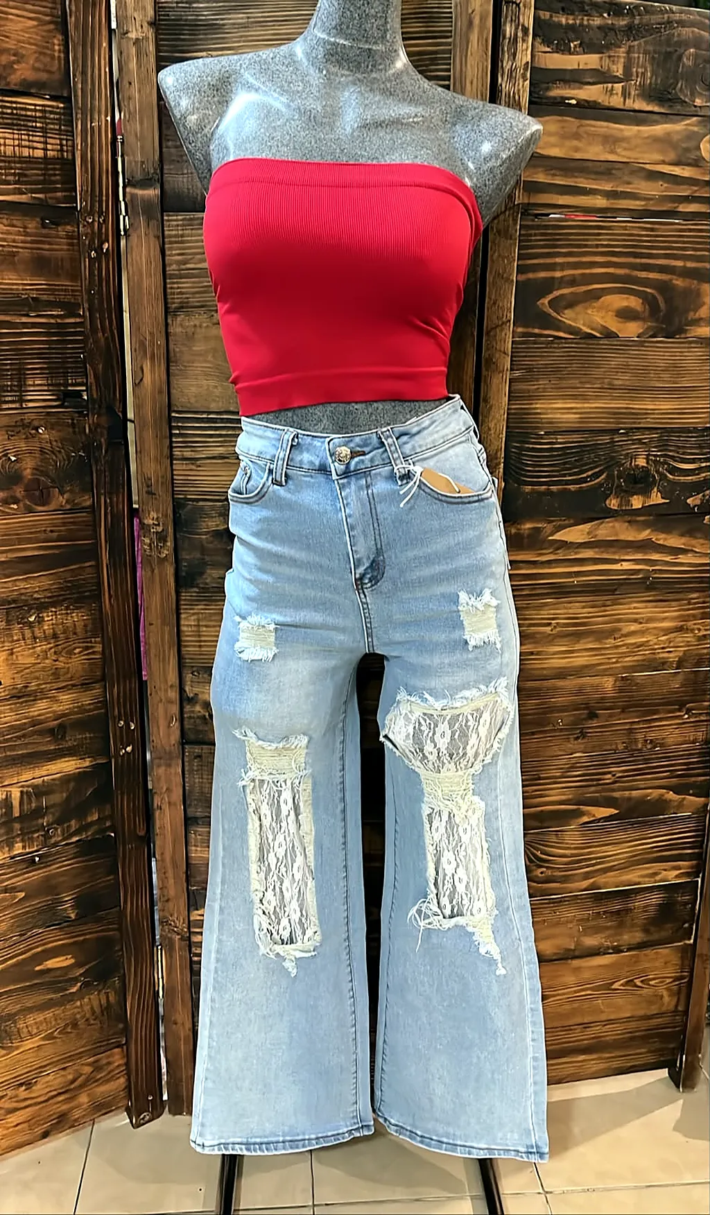 Pantalón de Mezclilla línea Amanda — imagen 1
