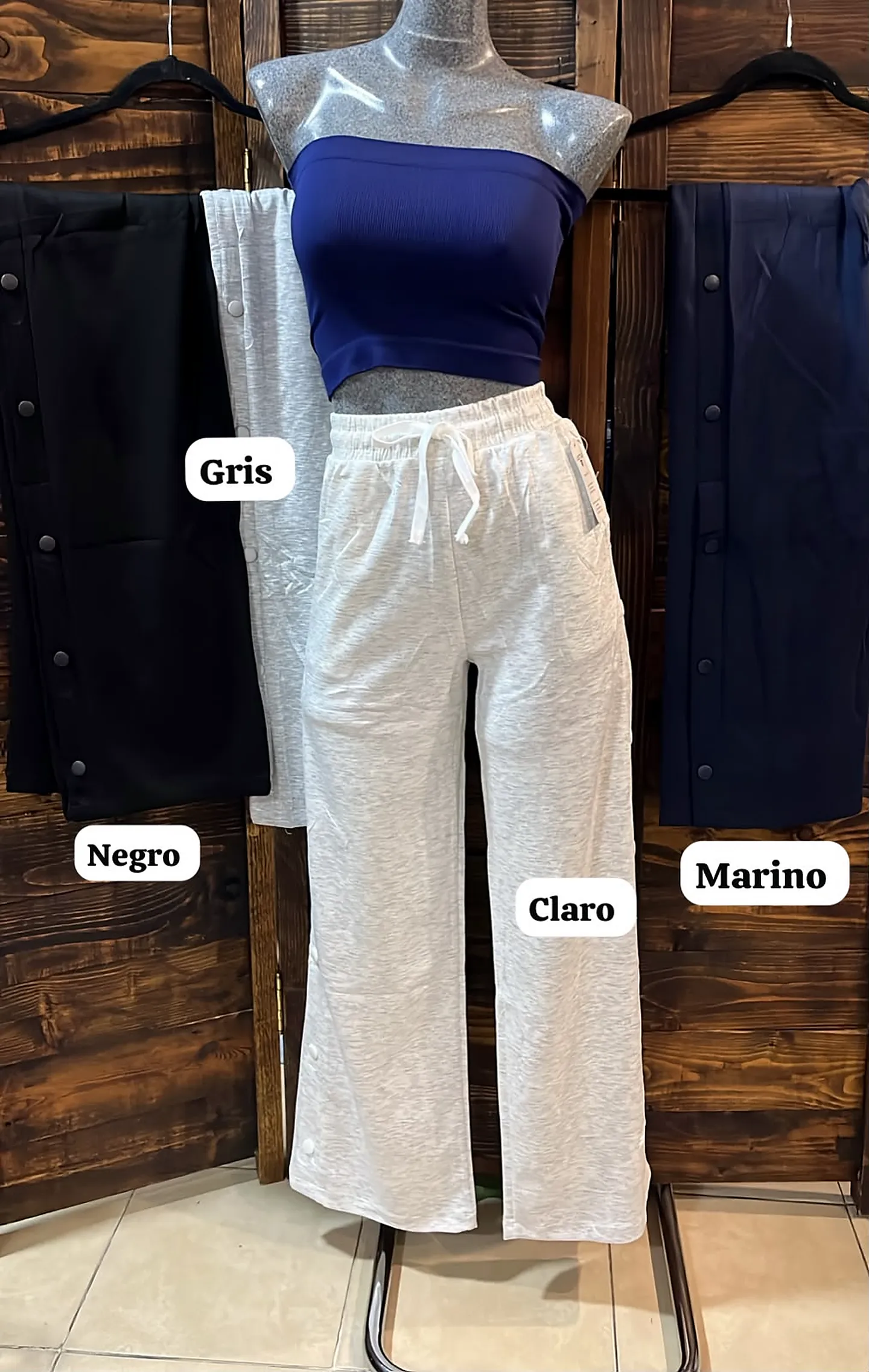 Pantalón calidad premium con bolsas — imagen 1