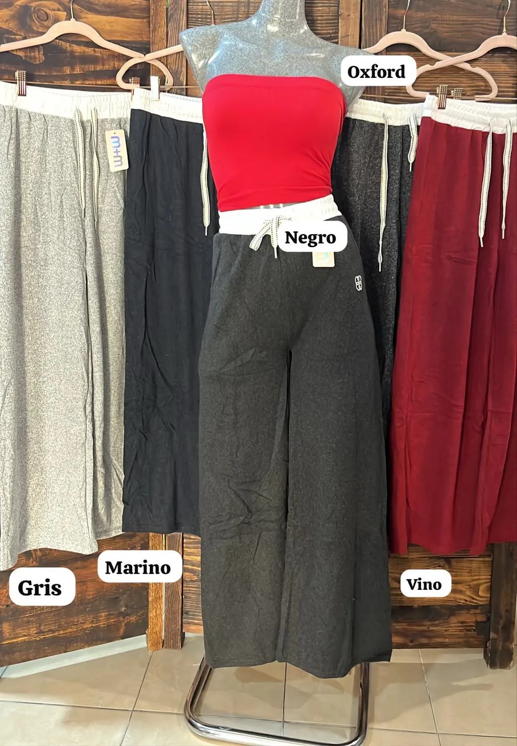 Pantalón suave sin bolsas — imagen 1