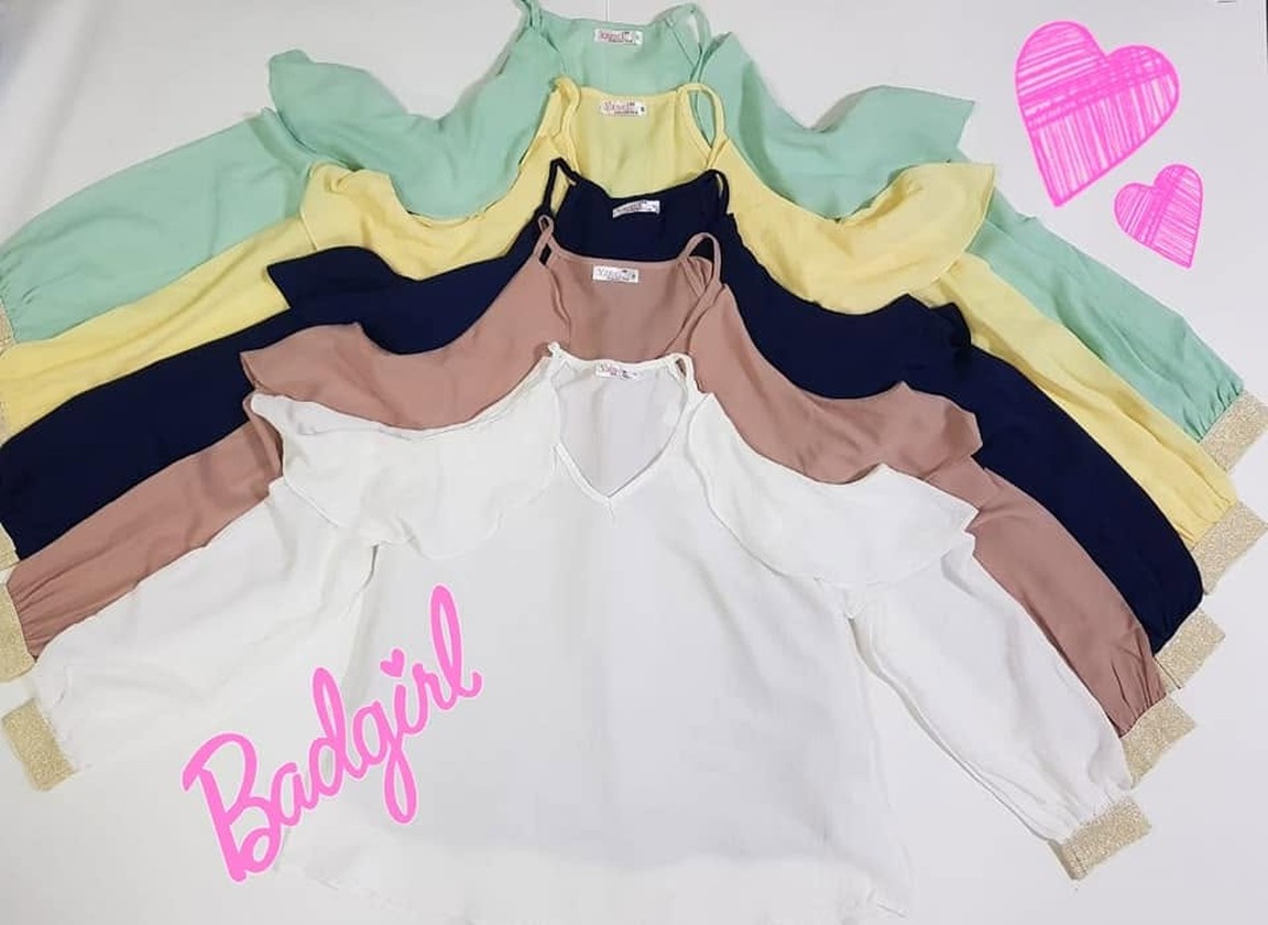 Blusa Básica Pastel