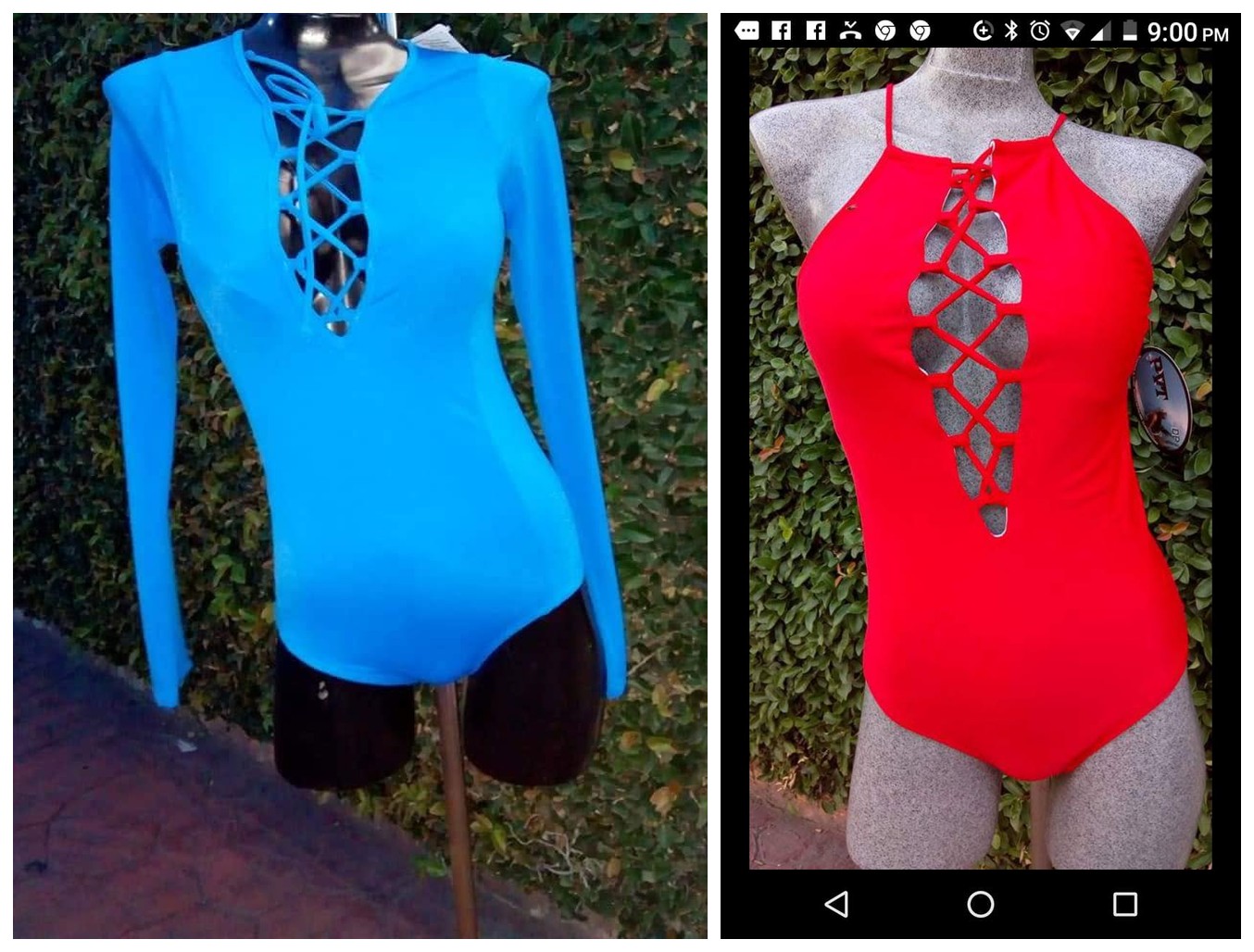 Body Cuello con Cordones
