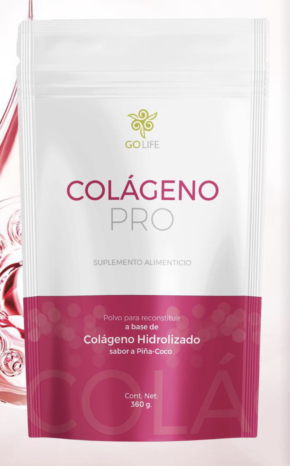 Colágeno Pro — render