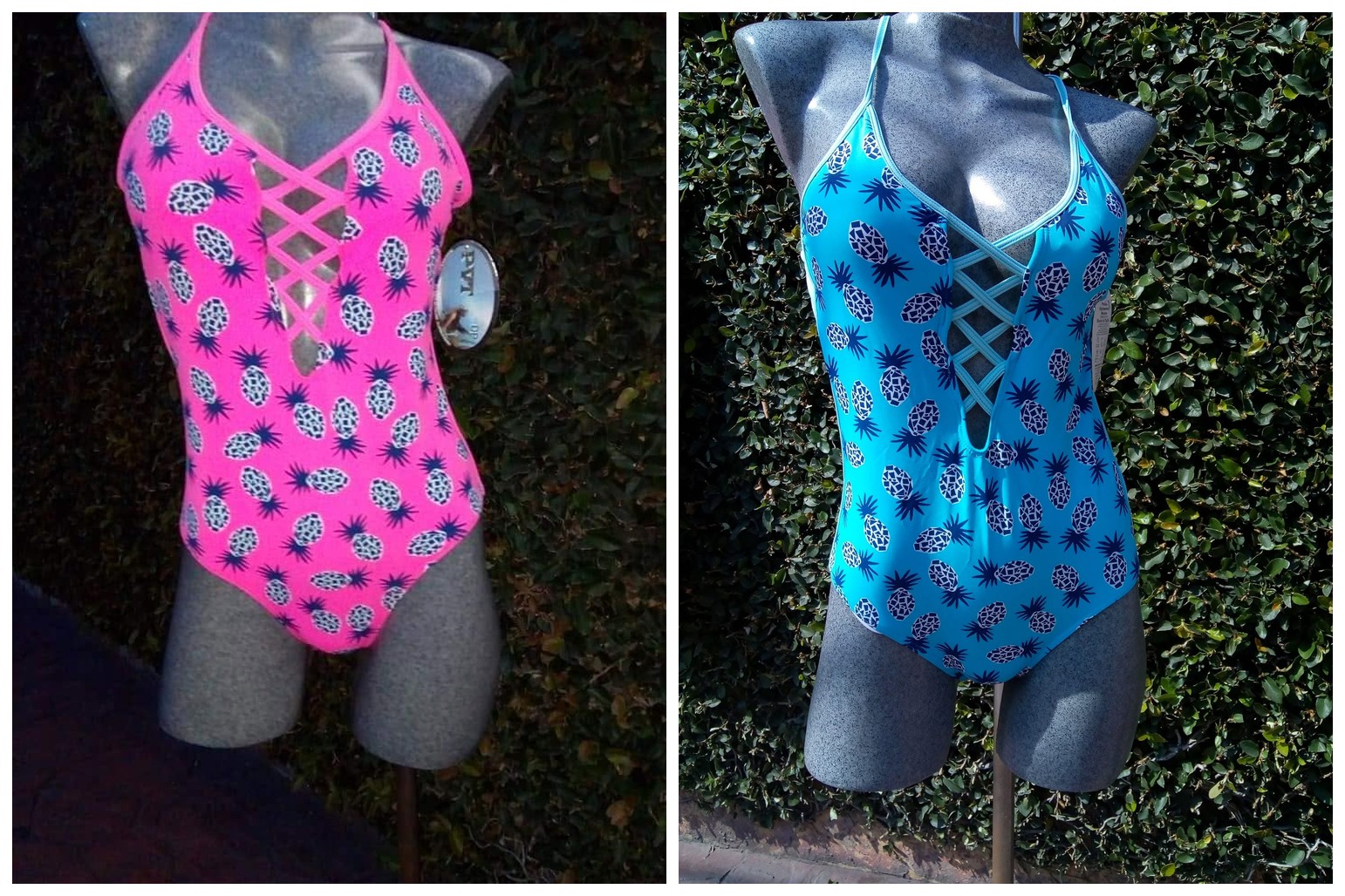 Traje de Baño Estampado Piña