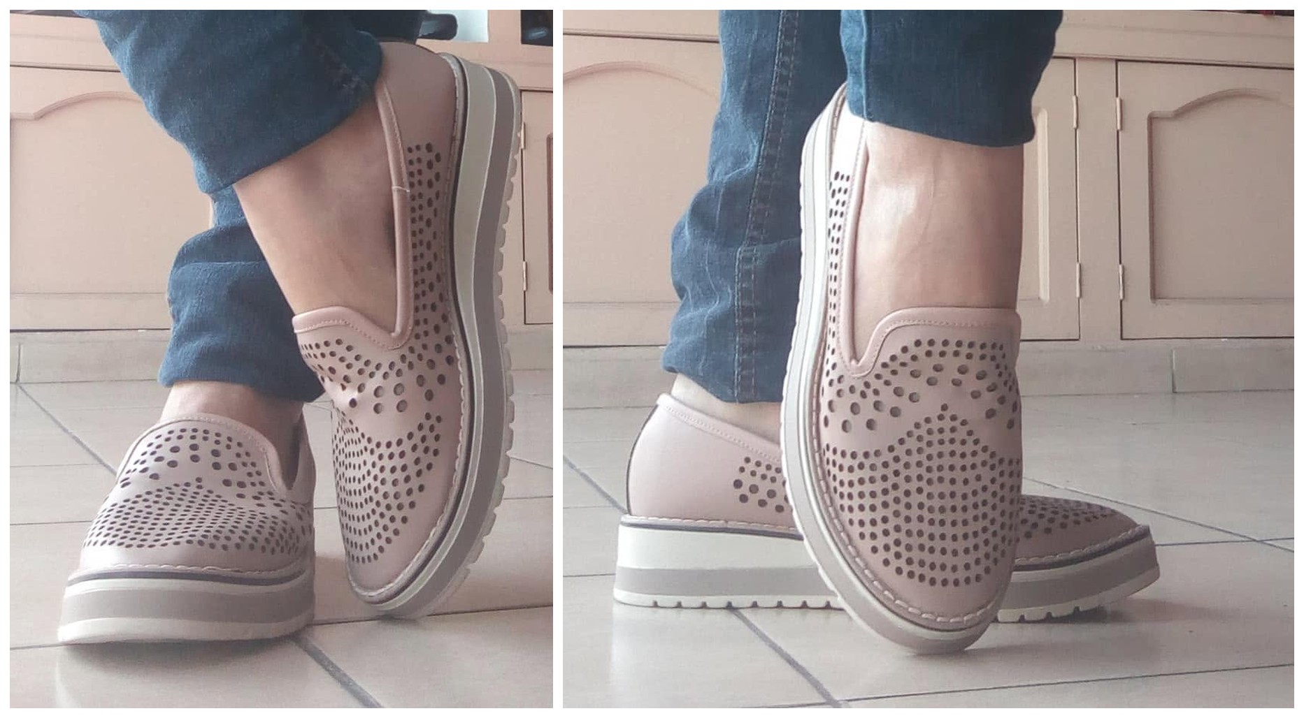 Tenis Slip-On Perforado